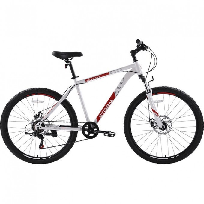 Велосипед TECH TEAM STORM 27,5"х19" белый 2023 NN010451