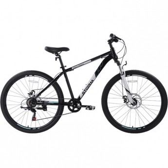 Велосипед TECH TEAM STORM 27,5"х19" чёрно-белый 2023