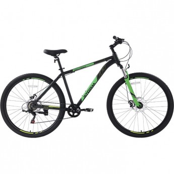 Велосипед TECH TEAM STORM 29"х19" чёрно-зелёный 2023